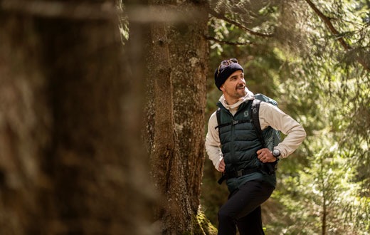 Unsere Wege sind für alle da: Nino Schurter wirbt für Fairtrail Graubünden