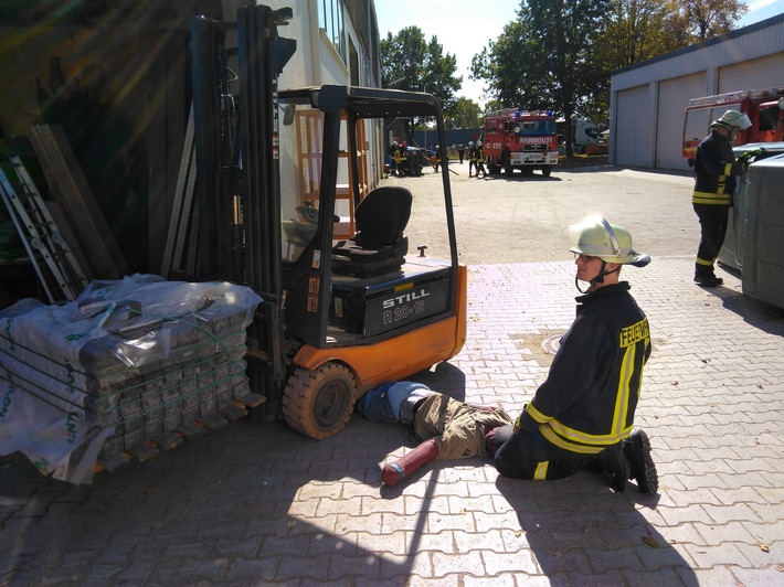 FW Borgentreich: Die Feuerwehr der Stadt Borgentreich führte vom 29.08.2019-21.09.2019 einen technischen Hilfe Lehrgang durch. 21 Teilnehmer konnten erfolgreich abschließen