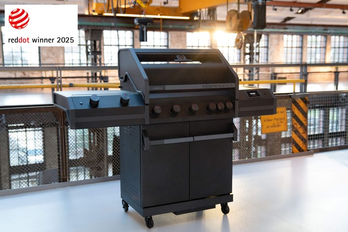 Red Dot Design Award für Grillfürst: Der Independence setzt Design-Maßstäbe