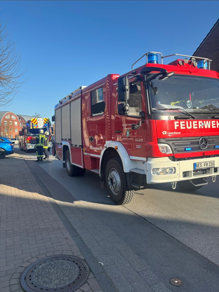 FW Hamminkeln: Drei Einsätze in Hamminkeln und Brünen