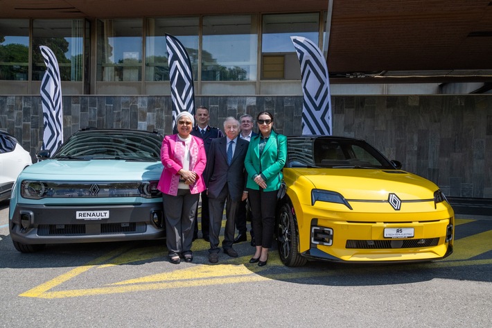 Renault Group an der Eröffnung der UN-Weltwoche für Verkehrssicherheit im Hauptquartier der Vereinten Nationen in Genf