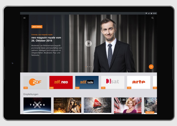 Neues Design und verbesserte Bedienbarkeit auf allen Ausspielwegen / Umfangreichster Relaunch seit Bestehen der ZDFmediathek (FOTO)