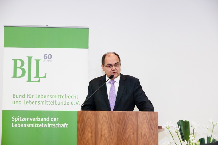 BLL-Neujahrsempfang: Bundesminister Schmidt spricht sich für praktikable Lebensmittelpolitik aus