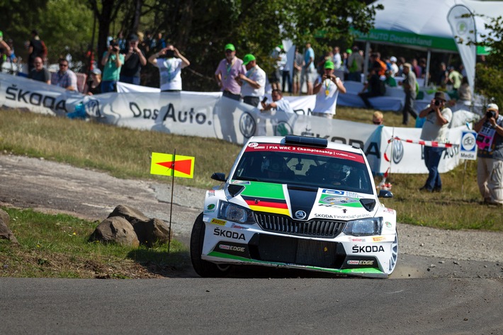 SKODA AUTO Deutschland startet 2016 in Deutschlands höchster Rallye-Liga (FOTO)