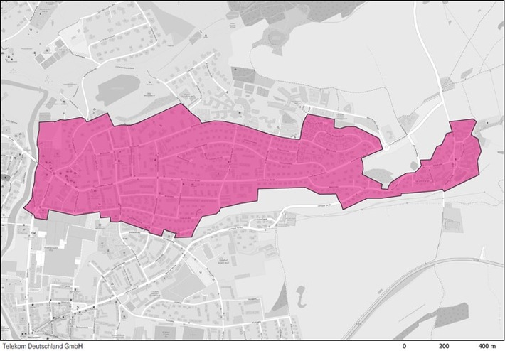 Telekom startet Glasfaserausbau in Hof, Enoch-Widman-Viertel