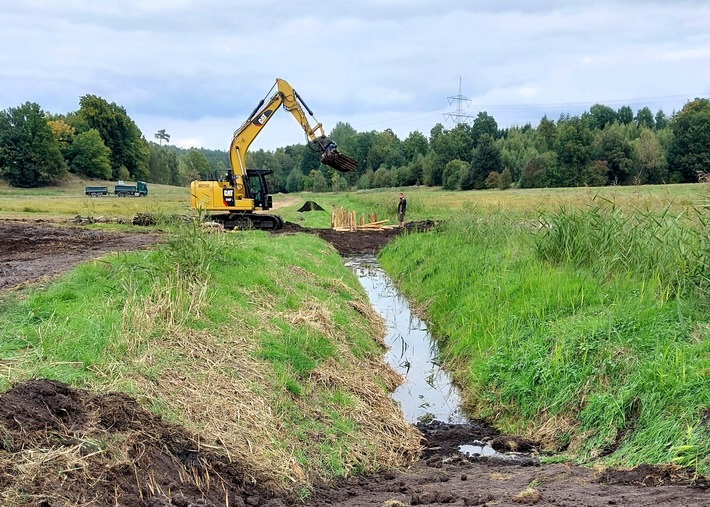 Start für Umweltschutz-Projekt auf der Mecklenburgischen Seenplatte: E.ON und Klimaschutz-Ministerium Mecklenburg-Vorpommern realisieren Renaturierung der Moorwiese Forstwisch