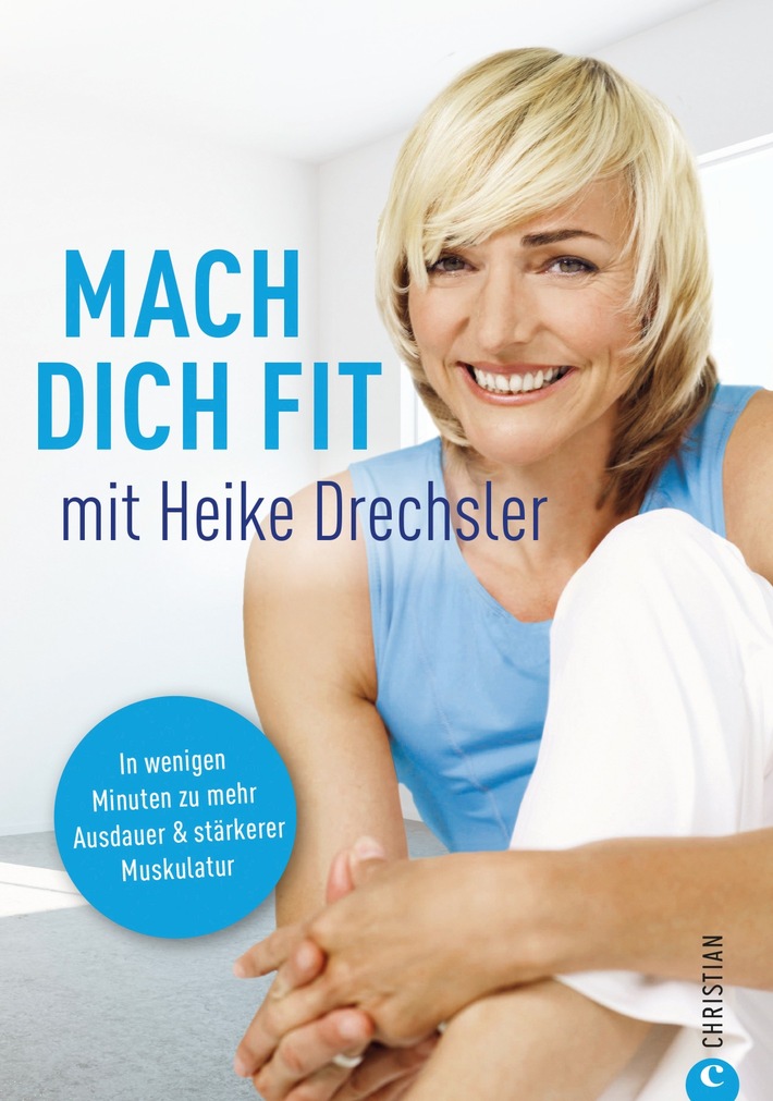 Olympiasiegerin Heike Drechsler stellt am 17.3. ihr Buch "Mach dich fit" auf der Leipziger Buchmesse vor