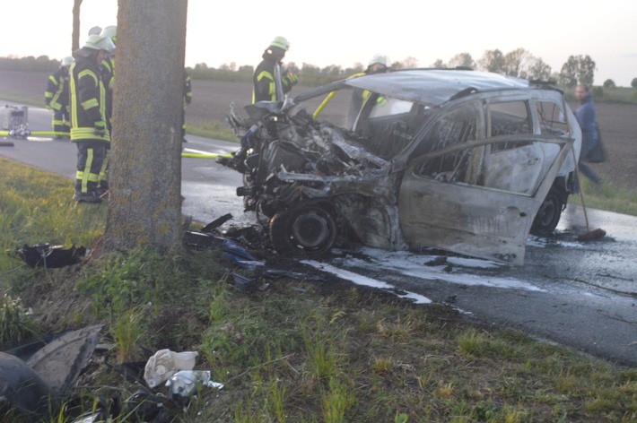 POL-STD: 26-jähriger Peugeotfahrer bei Unfall schwer verletzt