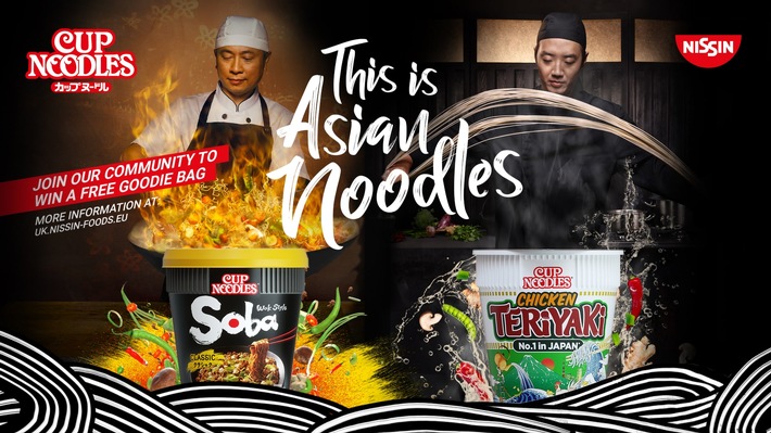 &quot;This is Asian Noodles&quot; - Nissin Foods presents the taste of Asia to Europe with a strong campaign