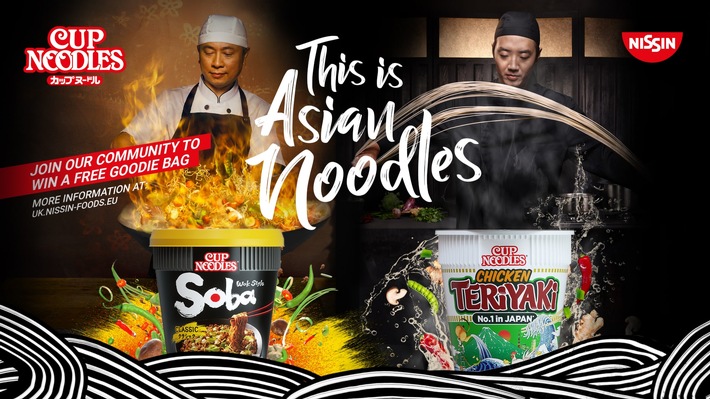 "This is Asian Noodles" - Nissin Foods presents the taste of Asia to Europe with a strong campaign