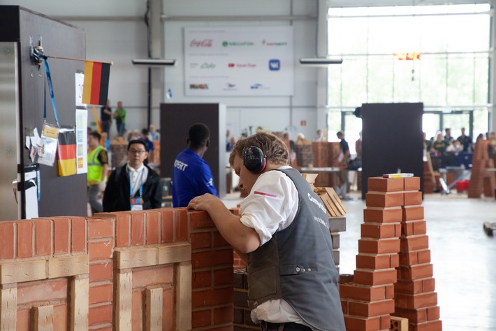 WorldSkills 2019 in Kasan ist beendet / Maurer Christoph Rapp erkämpft sich 5. Platz