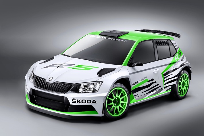 Weltpremiere auf der Essen Motor Show: SKODA zeigt Fabia R 5 Concept Car (FOTO)