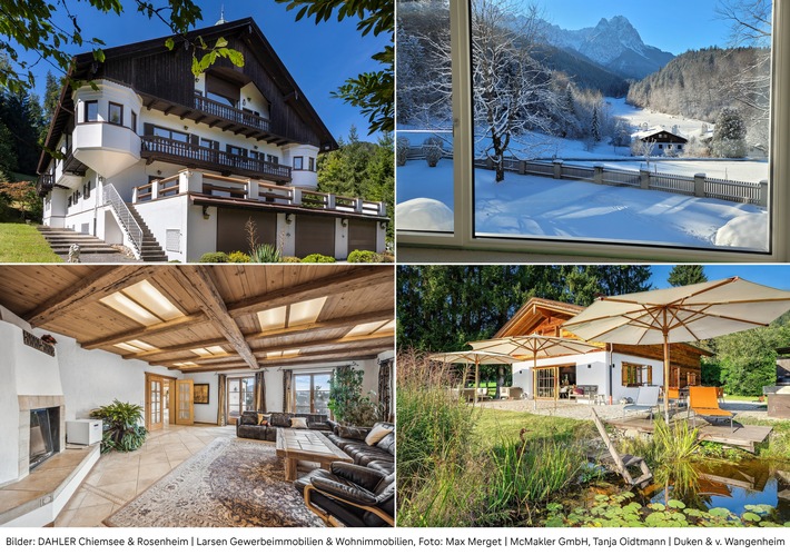 Gipfelstürmer am Immobilienmarkt: Das sind Deutschlands exklusivste Berg-Domizile