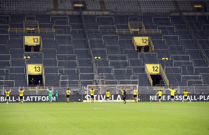 Fans werten Bundesliga-Re-Start als Erfolg / Laut Umfrage: Erster Geisterspieltag zufriedenstellend, obwohl gewöhnungsbedürftig