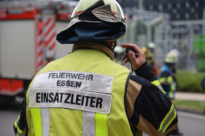 FW-E: Lichtbogen bei Rangierunfall mit Gabelstapler - keine Verletzten