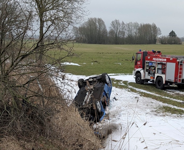 POL-HK: Rethem: Schwerer Unfall