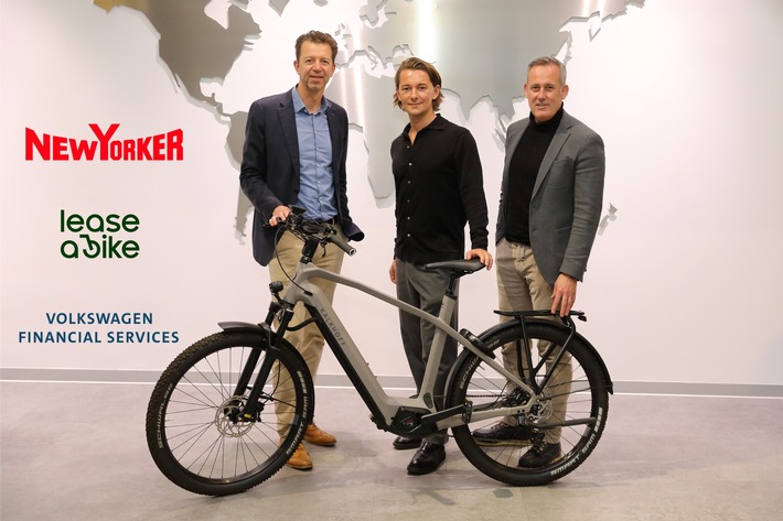 PRESSEMELDUNG: Lease a Bike als Mobilitätspartner - NEW YORKER führt Dienstrad-Leasing ein