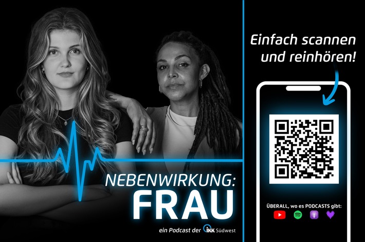 Frauengesundheit im Fokus: IKK Südwest startet neuen Podcast