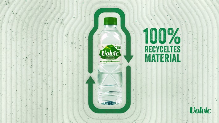 Weltrecyclingtag: Volvic spart über 7.000 Tonnen Plastik ein