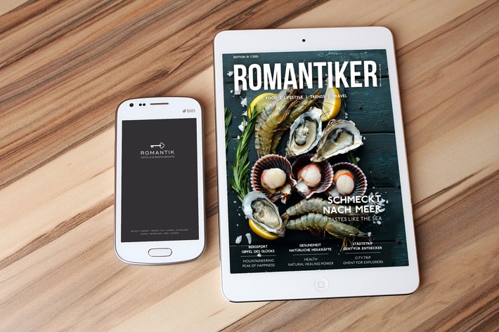 Romantik digitalisiert Hotelführer und Magazine: Inspirationen rund um Reise und Kulinarik