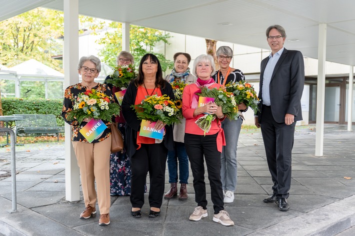 Viele Jahrzehnte Engagement für Patienten und Mitarbeitende