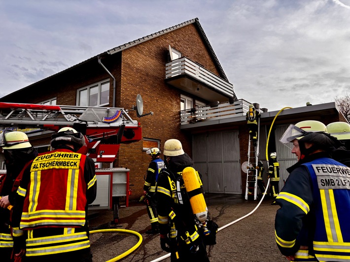 FW-Schermbeck: Alarmierter Zimmerbrand