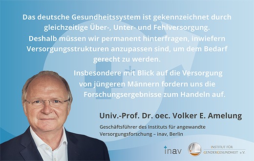 Pressemitteilung Dritter: RoundTable- Veranstaltungen zeigen Schwächen in der Gesundheitsversorgung von Männern auf – Begleitstudie des Instituts für angewandte Versorgungsforschung bietet Lösungsansätze an