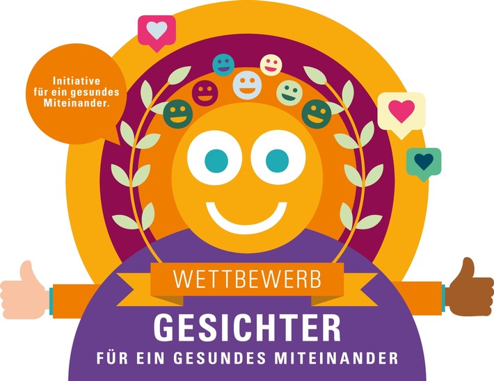 Halbzeit beim Wettbewerb „Gesichter für ein gesundes Miteinander 2026“