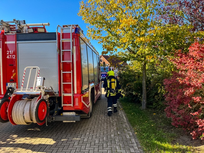 FW Flotwedel: Stark rauchende Feuerschale sorgt für Feuerwehreinsatz