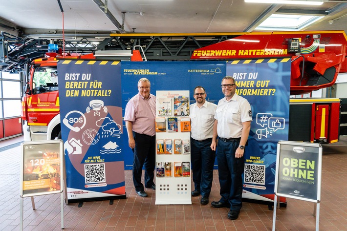 Feuerwehr MTK: Kampagne der Hattersheimer Feuerwehren für Förderpreis "Helfende Hand" nominiert