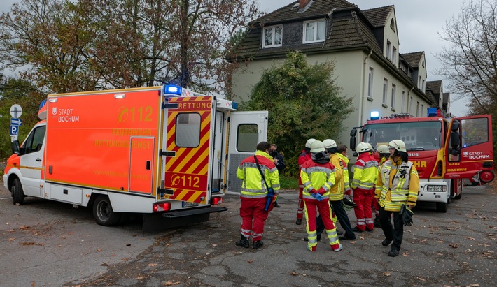 FW-BO: Kohlenmonoxidunfall in Langendreer - Acht Personen verletzt