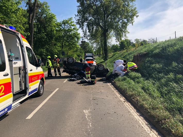 POL-PDWO: Worms - Zwei Schwerverletzte nach Trunkenheitsfahrt