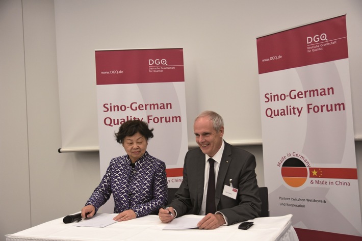 Sino-German Quality Forum der DGQ: "Made in China 2025" - Win-Win-Potenzial für Deutschland und China