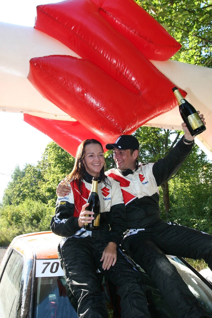 Comedy-Star Ingo Oschmann beim Suzuki Rallye Cup