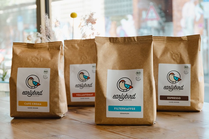 early bird coffee   - Nachhaltiges Kaffee-Start Up für aufgeweckten Genuss