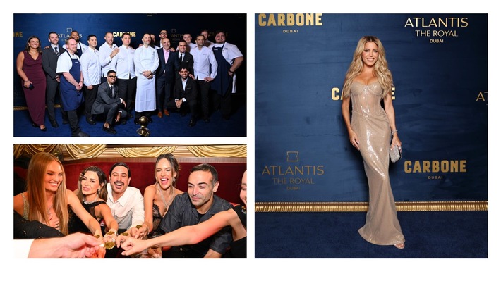 Carbone Dubai feiert glanzvolle Eröffnung im Atlantis The Royal