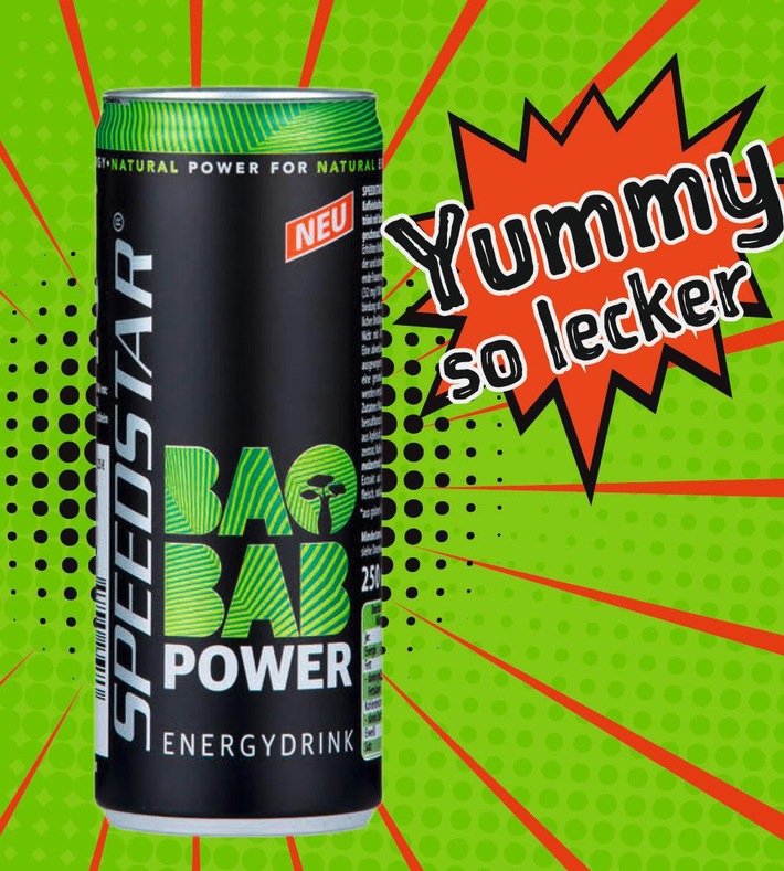 SPEEDSTAR-Energydrink mit Früchten der Baobab- und Tamarinden-Bäume / NEU im NORMA-Sortiment: Exotischer Energiekick mit Trend-Geschmack (FOTO)