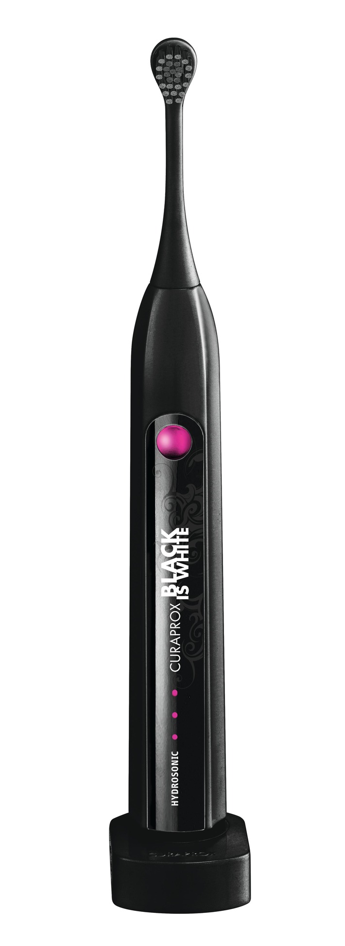 «Go Black» avec la nouvelle brosse à dents sonique de Curaprox