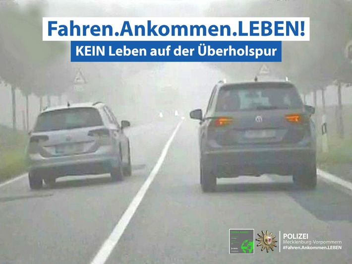 POL-HRO: Beginn der landesweiten Verkehrskontrollen "Fahren.Ankommen.LEBEN!" mit den Schwerpunkten: Überholen und Geschwindigkeit