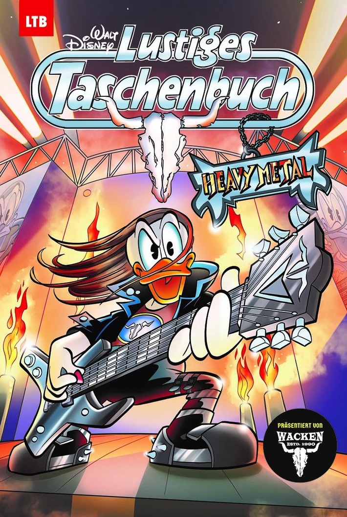 Wacken Open Air und Egmont Ehapa lassen Donald Duck rocken!