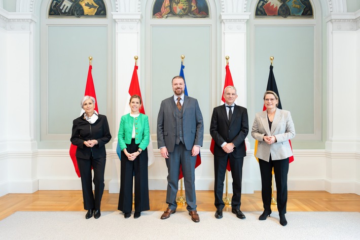Treffen der deutschsprachigen Justizministerinnen und Justizminister in Vaduz