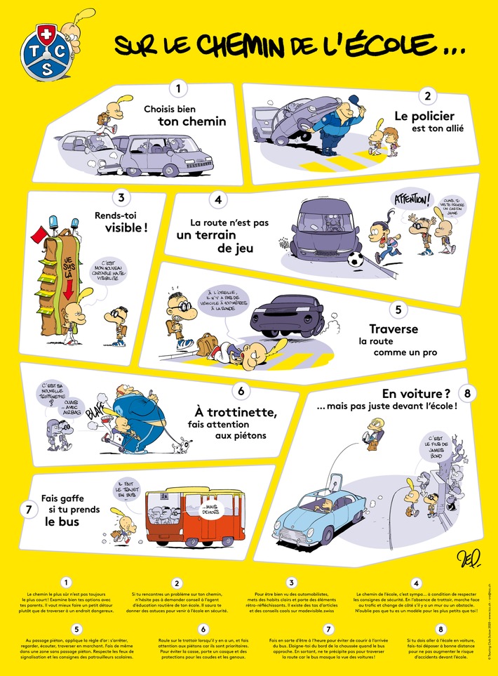 Les conseils de Titeuf pour aller à l