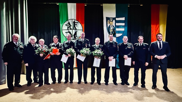 FFW Schwalmtal: Viele Einsätze, neue Technik und Ehrungen bei der Feuerwehr Schwalmtal