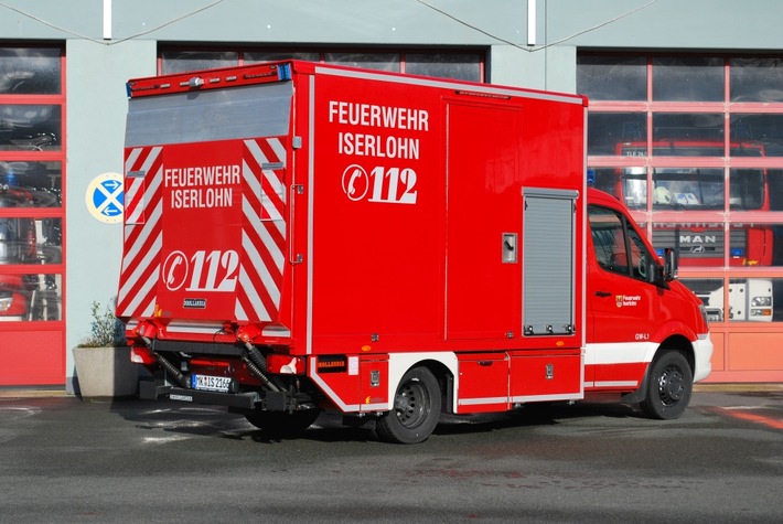 FW-MK: Neuer Gerätewagen - Logistik