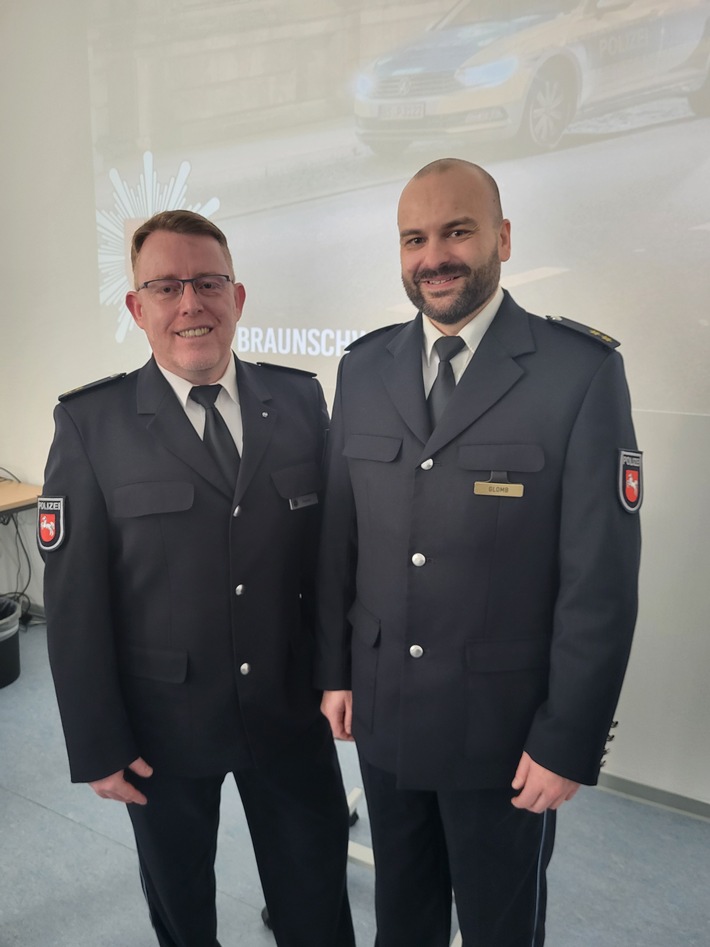POL-BS: Führungswechsel innerhalb der Polizeiinspektion Braunschweig - Markus Glomb übernimmt die Leitung im Polizeikommissariat Mitte