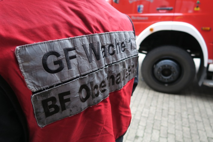 FW-OB: Starke Verrauchung bei Kellerbrand im Hochhaus