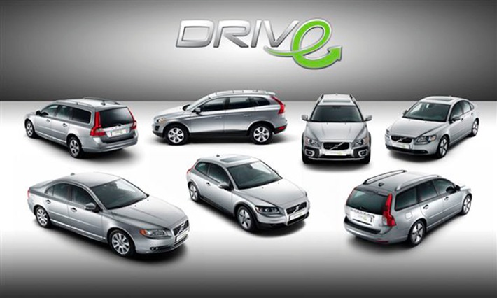 Sept nouveaux modèles Volvo &quot;DRIVe&quot; affichant les meilleures valeurs d&#039;émissions de CO2 dans leur segment