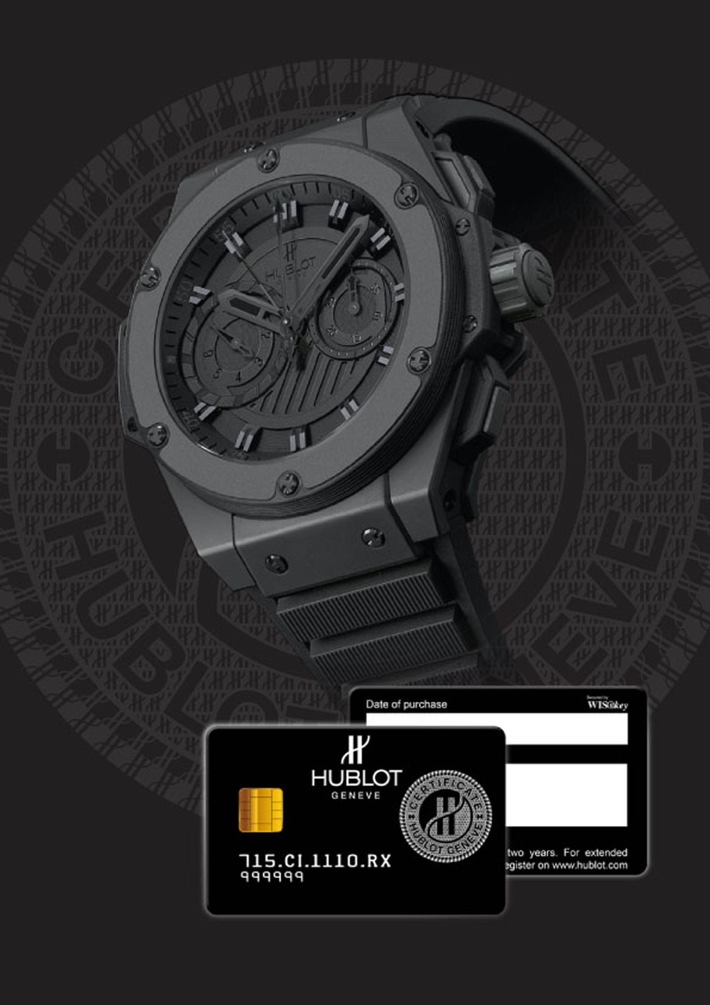 Hublot et WiseKey: le &quot;swissness&quot; pour lutter contre les contrefaçons