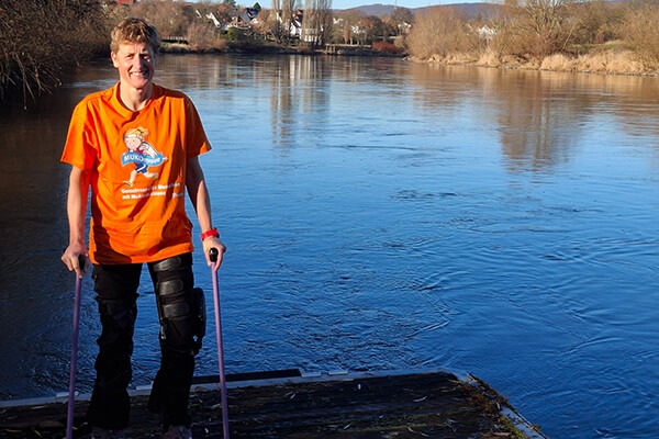 Bewegen für den guten Zweck: Dominik Klein und Tina Deeken rufen zum MUKOmove auf
