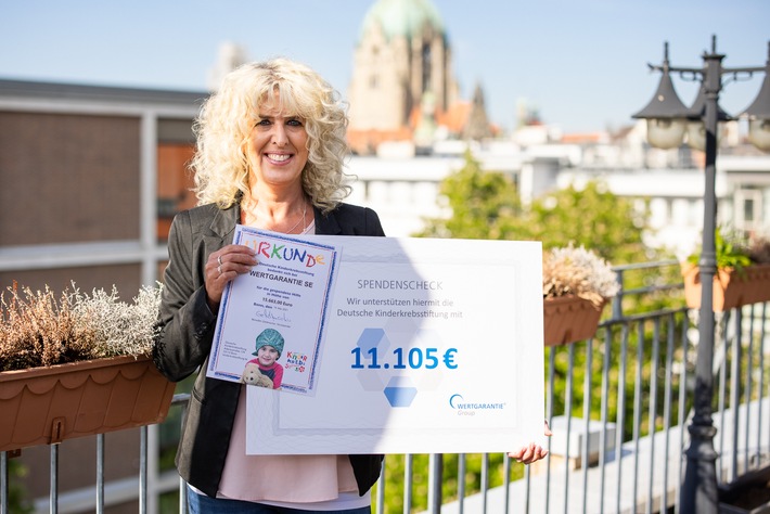 Gestohlene Räder bringen Spendengelder für die Deutsche Kinderkrebsstiftung | Versicherer Wertgarantie sammelt über 11.000 Euro mit Fahrradauktion